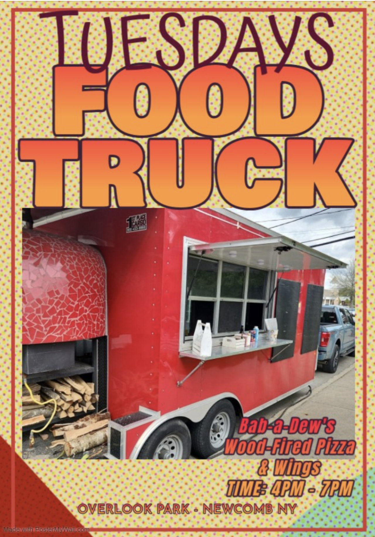 foodtruck flyer